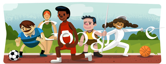 logo de google londres 2012