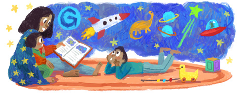  Google festeja a las mamás con su tradicional doodle